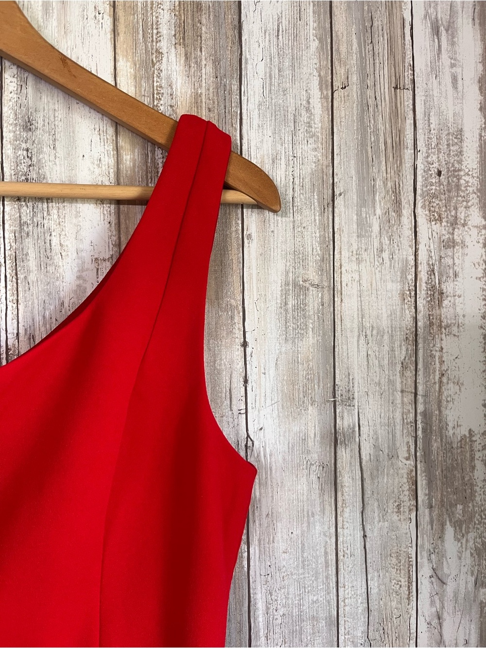 Princess Polly Monique Mini Dress Size 4 Red One Shoulder Bodycon NWT - Picture 5 of 8